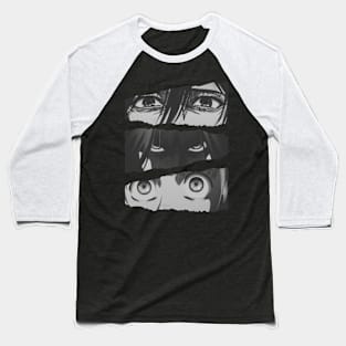 Anime eyes Baseball T-Shirt